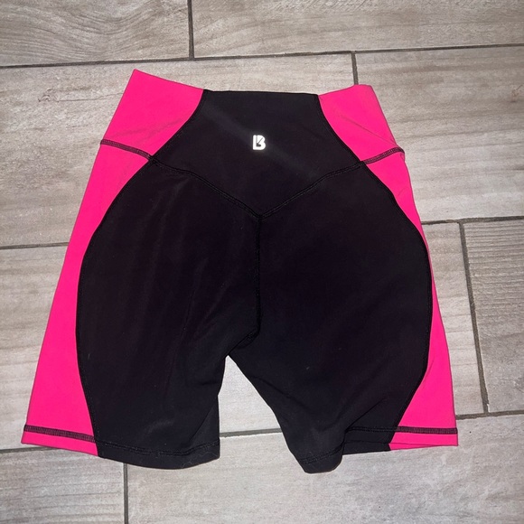 BuffBunny Black and Pink Athletic Shorts - Picture 5 of 7